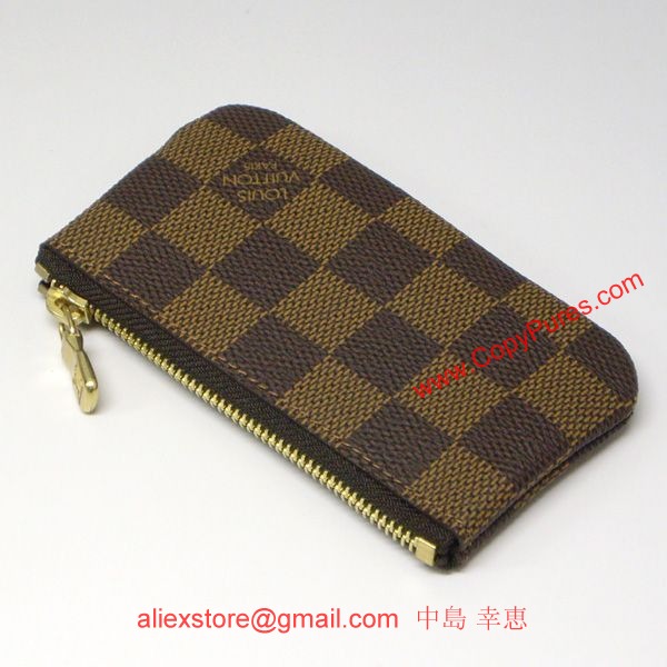 LOUIS VUITTON（ルイ・ヴィトン） ポシェット・クレ キー＆コインケース ダミエ N62658